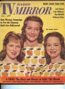 TV Radio Mirror-Lennon Sisters-Jack Benny-Van Williams-June-1961