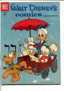 WALT DISNEY'S COMICS AND STORIES #182-1955-DELL-CARL BARKS ART-vf