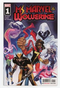 Ms. Marvel & Wolverine #1 X-Men Rogue Cyclops NM