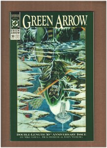 Green Arrow #50 DC Comics 1991 Mike Grell NM- 9.2