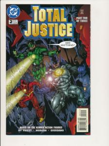 TOTAL JUSTICE #1,2,3 Mini Run, Batman Flash Etc ~ VF/NM (PF613) DC Comics