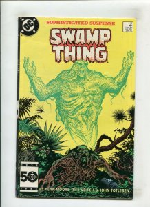 SWAMP THING #37 (8.0) 1ST CONSTANTINE!! 1985