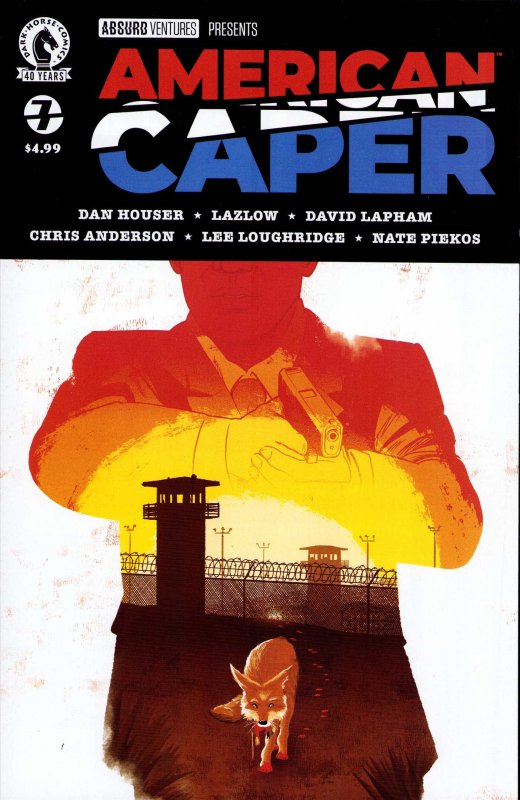 American Caper #7 VF/NM ; Dark Horse | Dan Houser