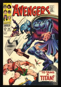Avengers #50 VF 8.0