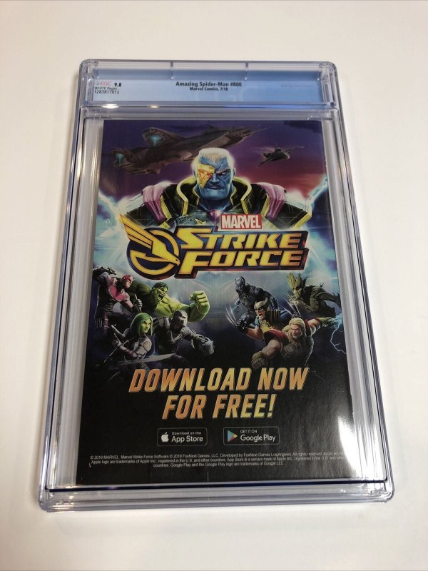 Amazing Spider-Man (2018) # 800 (CGC 9.8 WP) |  Dan Slott