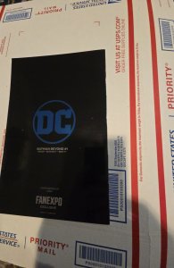 Batman Beyond #1 Fanexpo Facsimile metal holo cover