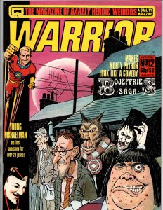 Warrior #12 - Miracleman - V for Vendetta - UK - Quality - VF/NM 