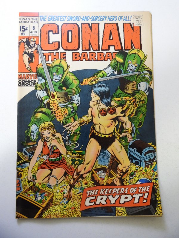 Conan the Barbarian #8 (1971) FN- Condition