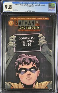 BATMAN LONG HALLOWEEN LAST HALLOWEEN #4  DC 2025 CLIFF CHIANG VARIANT CGC 9.8 NM