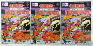 Lords of the Ultra-Realm Lot of 3 #4 x3 (1986) DC Comics 1st Print Comic Books