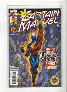 Captain Marvel #1 (2002) Avengers Forever Marvel Comics NM
