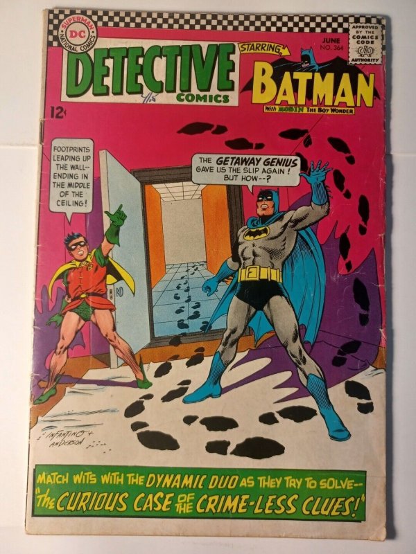 Detective Comics #364 VG/FN Riddler DC Comics c272