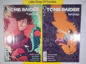 Tomb Raider Inferno #1 2 3 4 1-4 Set 2018 Dark Horse Comics