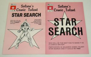 Solson's Comic Talent Star Search #1-2 VF/NM complete series - 1986 set lot