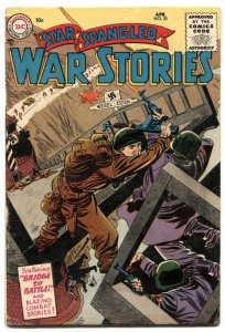 Star Spangled War Stories #32 1955- Bridge To Battle FN-