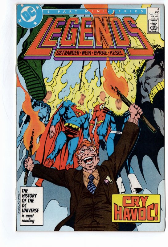 Legends #4 (1987)