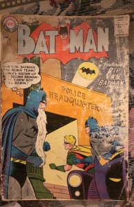 Batman #119 (1958)cover attached,rust migration, Bat woman appearance