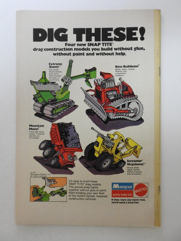 The Forever People #9 (1972) VG+ Condition Tape on Spine