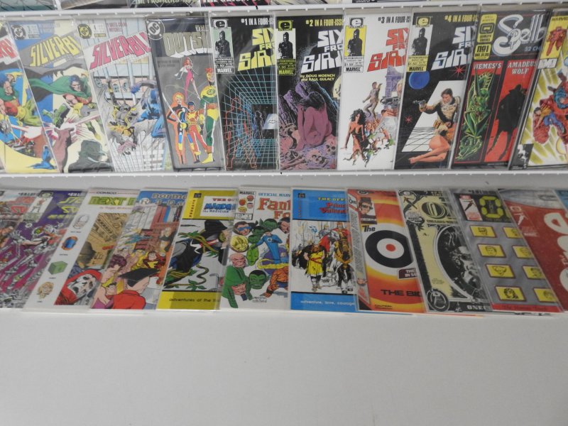 Huge Lot 130+ Comics W/ Marvel Handbook, Punisher War Zone+ Avg VF Condition!