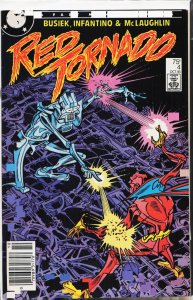Red Tornado #4 (1985) Red Tornado