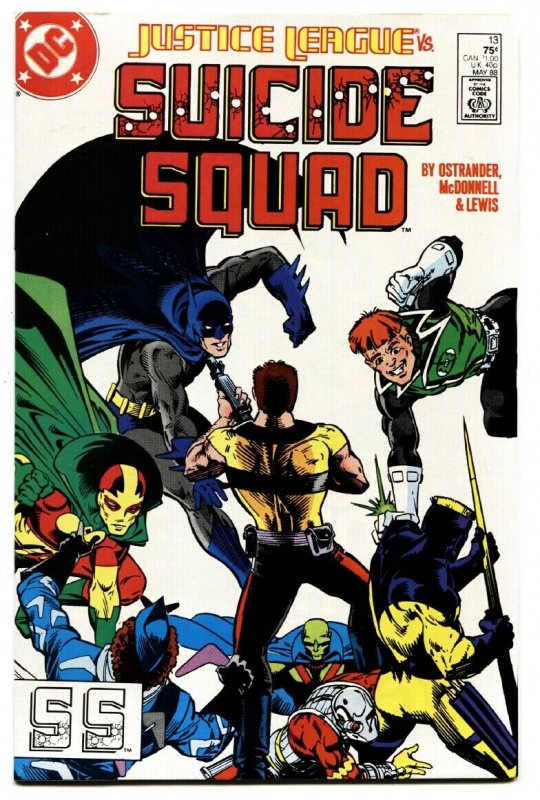 Suicide Squad #13-1988-JLA vs Suicide Squad-Deathstroke