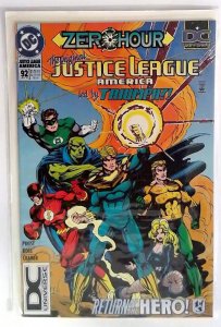Justice League America #92 1994 DC 9.4 NM Martian Manhunter Green Lantern