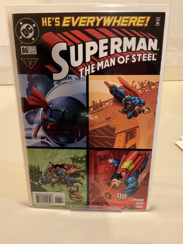 Superman: The Man of Steel #86  1999