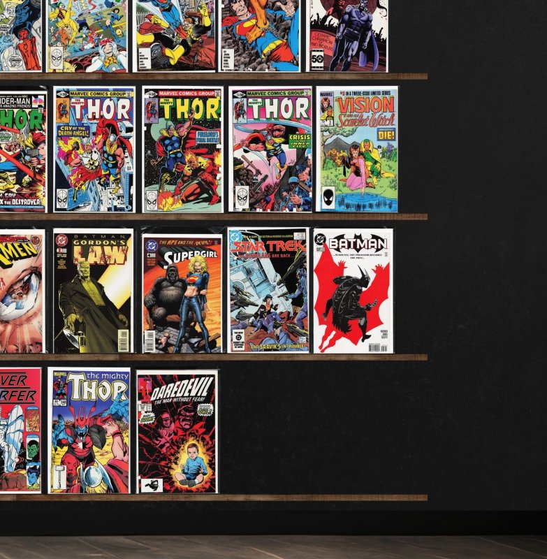 Huge Lot 120+ Comics with Thor, All Star Squadron, Superman & More!