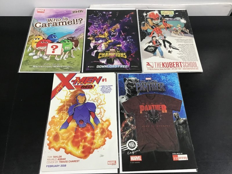 5PC DEADPOOL VS. OLD MAN LOGAN LOT (9.2) #1-5, #3 VARIANT!! 2017