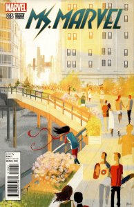 Ms. Marvel #15 Variant Cover (2015) Ms. Marvel