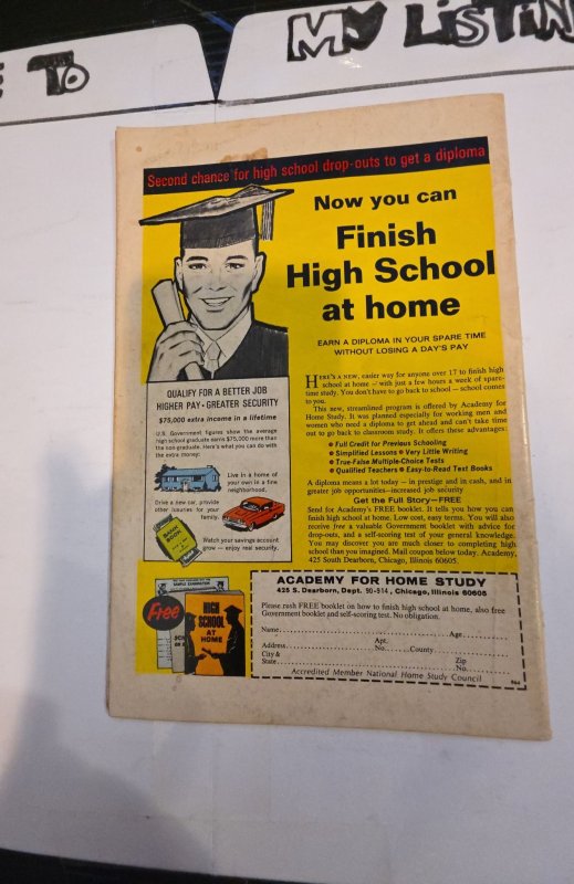 The Avengers #65 (1969) the sword man strikes see descript