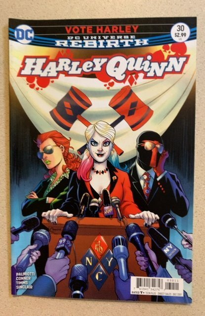 Harley Quinn #30 (2017) Amanda Conner Story & Cover John Timms Art REBIRTH