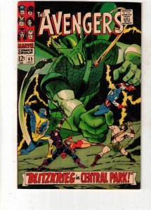 The Avengers #45 (1967) PRICE DROP! VF- Super-Adaptoid Hercules BEANTOWN CERTIF!
