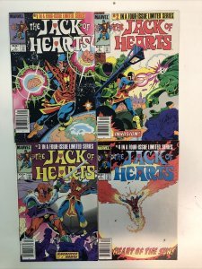 The Jack Of Hearts (1984) Complete Limited Series # 1-4 (VF/NM) Marvel Comics