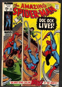 Amazing Spider-Man #89 VG- 3.5 Doc Ock! Marvel Comics Spiderman