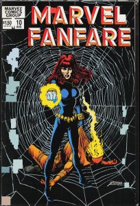 Marvel Fanfare #10 (1983) Black Widow