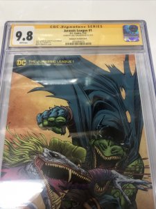 Jurassic League (2022) #1 (CGC 9.8 SS) Signed Walt Simonson Variant Cover C = 1