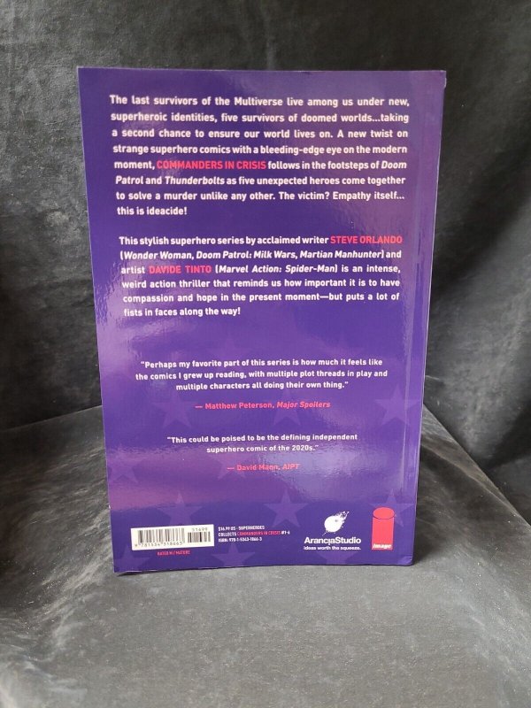 Commanders in Crisis, Volume 1 Signed by Steve Orlando W/COA