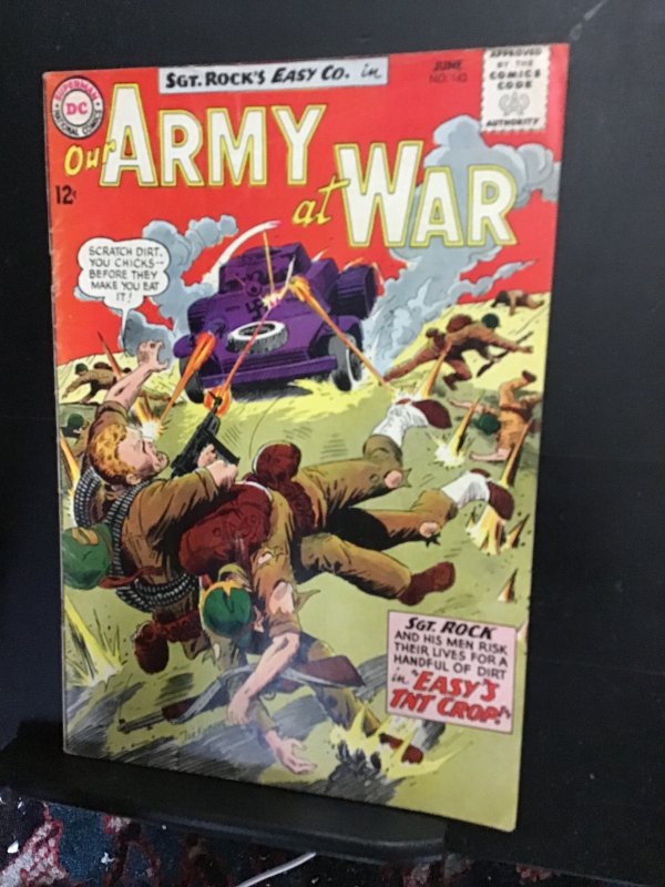 Our Army at War #143 (1964). Kubert Sgt. Rock, Easy Co.! FN/VF Boca CERT!