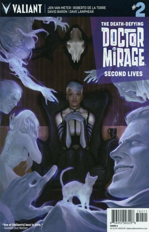 Dr Mirage Second Lives #2 (Of 4) Cover A Comic Book 2016 - Valiant Doctor