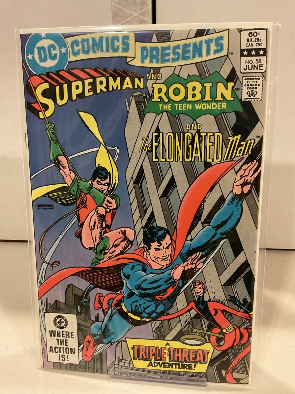 DC Comics Presents #58 1983 Superman! Robin! 9.0 (our highest grade)