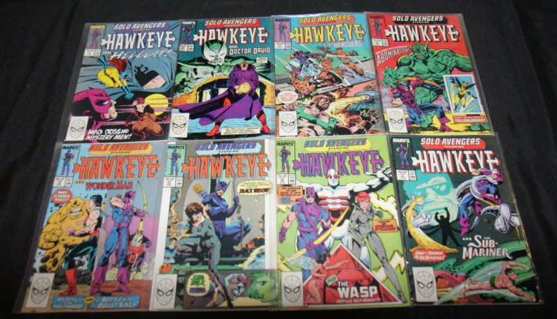 SOLO AVENGERS: HAWKEYE 1-17 SET/LOT 16PC