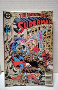 Adventures of Superman #466 Newsstand Edition (1990). H33