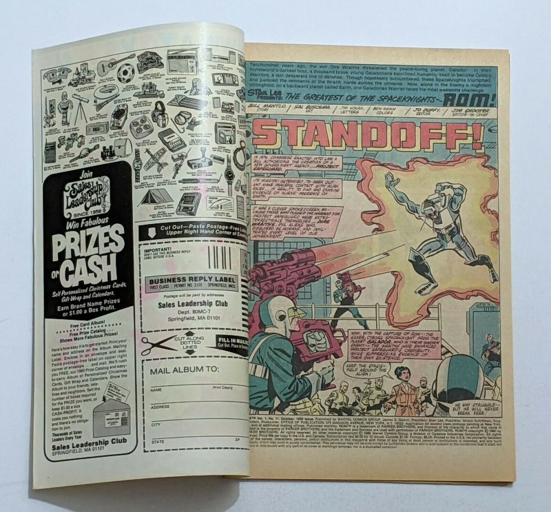 Rom Spaceknight 11 Oct 1980 Marvel FN 6.0