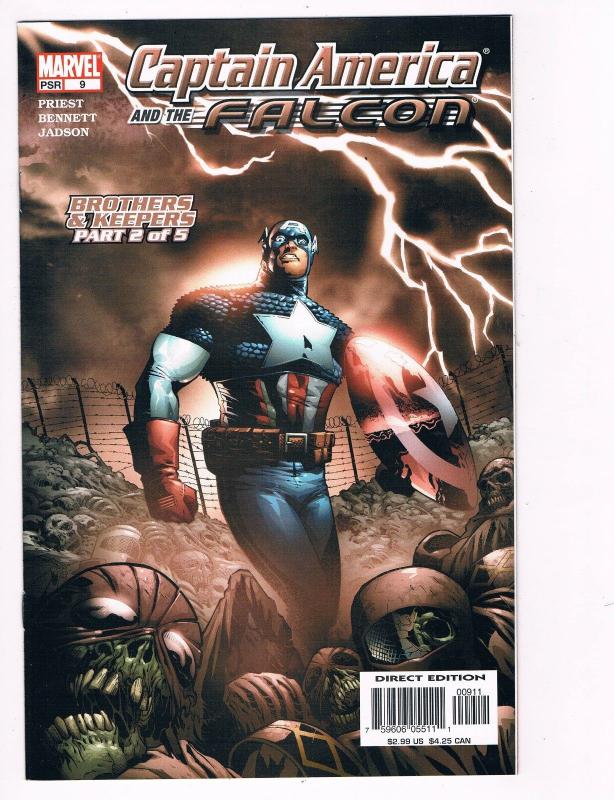 Captain America And The Falcon # 9 Marvel Comic Books Great Issue Modern Age S25