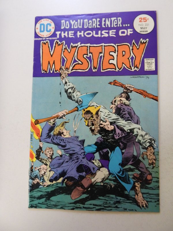 House of Mystery #231 (1975) VF- condition