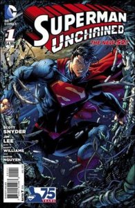 Superman Unchained 1-A Jim Lee Standard Cover FN