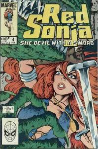Red Sonja (Aug 1983 series) #4, VF (Stock photo)
