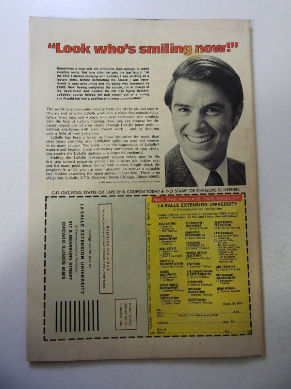 The Frankenstein Monster #11 (1974) FN+ Condition MVS Intact