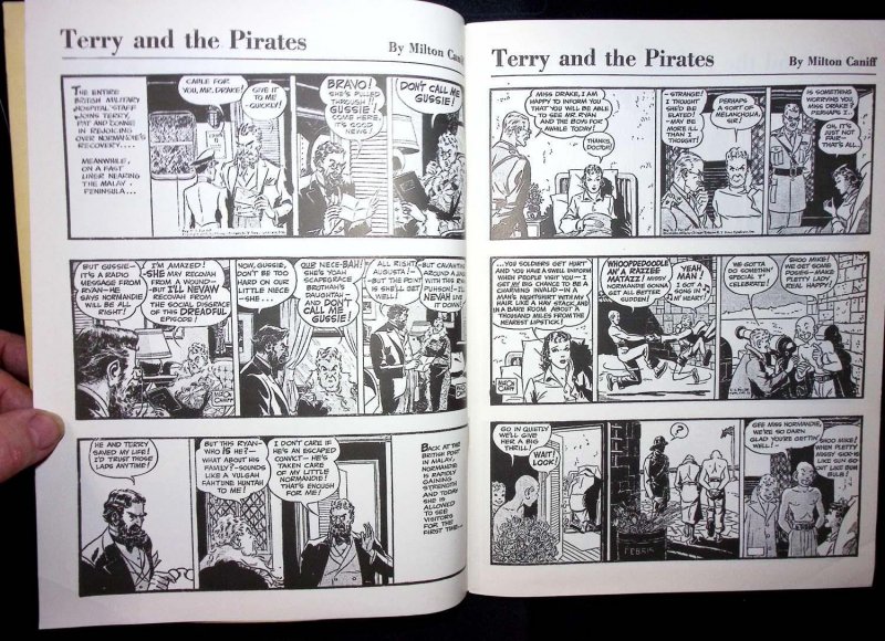 Terry & The Pirates-LARGE FEATURE BOOK #2-Milton Caniff-  1983 Reprint 1st App.